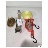 RACHET STRAP - 2 INCH X 20 - NEW 2IN. STRAP. & LIGHTER WT. RACHET