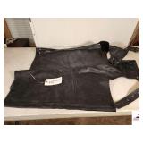 GENUINE LEATHER RIDING PANTS/CHAPS - 7XL (MAY HAVE SHORTENED)
