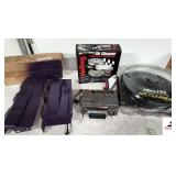 HOLLEY HIGH PERFORMANCE AIR CLEANER- SPECTRE AIR CLEANER- AUTO TAPE CASSETTE SYSTEM- (2) METAL BOX COVERS