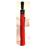 LONDON FOG RED UMBRELLA- NEW IN PKG