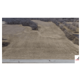 TRACT 2:  28.285 ACRES - 376.34 FT. FRONTAGE ALONG DORAN ROAD  -  21.5+/- TILLABLE LEVEL TO GENTLY ROLLING ACRES - EXTENDING WEST  TO FLAT HILLTOP BUILDING AREA SIMILAR TO SURROUNDING CUSTOM BUILT HOM