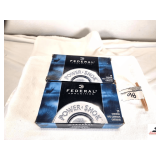 (2) FEDERAL AMMUNITION POWER-SHOK .308 WIN AMMO (40) ROUNDS TOTAL - 150 GRAIN - SOFT POINT - 20 CENTERFIRE RIFLE CARTIDGES/BOX