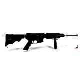 PANTHER ARMS DPMS A15 TACTICAL RIFLE MULTI-CALIBAR - NO CLIP - LATCH MISSING FROM BOLT - ADJUSTIBLE STOCK - FOREARM GRIP - HAND GRIP - TOP RAIL OVER RECEIVER - BARREL SUPRESSOR - RECEIVER BLUING IS DE