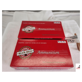 (2) BLACK HILLS 308 WIN MATCH 175 GR AMMO (40) ROUNDS TOTAL - BOAT-TAIL HOLLOW POINT - 20 ROUNDS/BOX - SAMPLE PHOTO