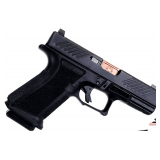 SHADOW SYSTEMS MR918 PISTOL SEMI AUTO 9X19 CAL BLACK FINISH - BRONZE COLORED SLIDE, BARREL, AND CHAMBER - MARKED "MADE IN USA, SHADOW SYSTEMS PLANO, TX" - MINT APPEARANCE - SN SSC002480