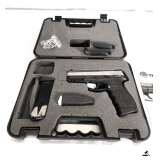 TAURUS 24/7 G2  SEMI-AUTO PISTOL .45 ACP 3" BARREL - TWO TONED - STAINLESS & BLACK -TRIGGER SAFETY  - ADJUSTIBLE SIGHT - 2 CLIPS - MINT CONDITION - COMES IN TAURUS PLASTIC CASE - SN NGZ54208
