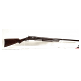 WINCHESTER 1897 PUMP ACTION SHOTGUN .12GA 32" BARREL - RECEIVER BLUING SMOOTH SHOWS CARRY & USE WEAR, SCRATCHES - GUNS SHOWS STREAKS OF PITTING - BARREL BLUING IS WORN - NEEDS ADJUSTING AND CLEANING -