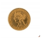 1881 $5 GOLD LIBERTY COIN