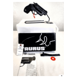 TAURUS JUDGE PUBLIC DEFENDER REVOLVER .45 COLT/.410 - 2" BARREL - DOUBLE ACTION - 5 ROUND CAPACITY - FIBER OPTIC FRONT SIGHT - REAR FIXED SIGHT - MATTE BLACK FRAME & BARREL - NIB- NEVER FIRED - SN K01