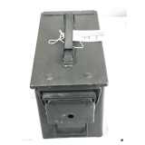 ARMY METAL AMMO BOX INVENTORY NOT INCLUDED - .30 CAL AMMUNITION BOX