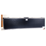 VANGUARD GUARDFORCE RIFLE CASE WITH LOCK & KEY BLACK - PADDED INTERIOR - GOOD CONDITION - CAME WITH SPRINGFIELD ARMORY US RIFLE LOT 5A