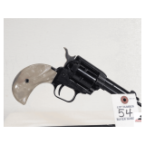 HERITAGE ROUGH RIDER REVOLVER .22 WMR CAL 3.5" BARREL - 6 SHOT CAPACITY - SINGLE ACTION -  PEARL STYLE BIRD