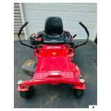 CRAFTSMAN Z510 ZERO TURN MOWER- NEW SET OF BLADES INCLUDED- 42" CUT- NEW FRONT AND REAR TIRE- 20HP 656CC- *SEE VIDEOS*