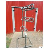 3 TIER SADDLE RACK- METAL