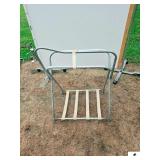 ALUMINUM FOLDING SADDLE RACK