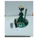 HOOFJACK HORSE SHOEING AND FARRIER STAND- WIDE PLASTIC BASE- INCLUDES CRADLE AND STRAIGHT POST ATTACHMENT