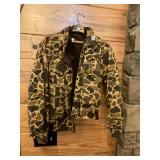 Camouflage jacket size large