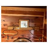 Bull riding dual hat holder