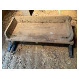 Vintage stagecoach seat