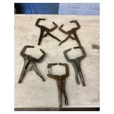 5- vise grip clamps