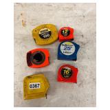 Lot tape measures