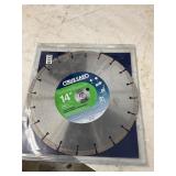 14ï¿½ concrete masonry blade
