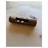 Cast iron log ash tray