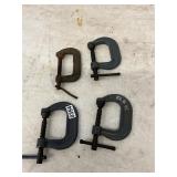 4- C- clamps