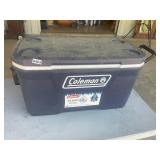 Blue Coleman cooler - 100 can capacity