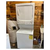 GE stackable washer and dryer
