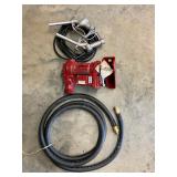 Fill-Rite pump. Hose. Nozzles