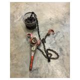 1 1/2 ton chain hoist