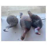 Foam turkey decoys