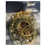 Large lot of extension cords