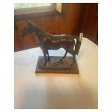 Horse statue figure
