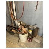 Welding rods- scrap metal- all