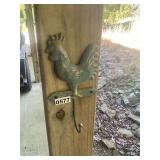 Cast iron rooster Hook