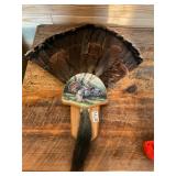 Turkey fan, beard mount