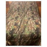 Camouflage full size bedspread