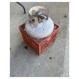 Propane tank w crate