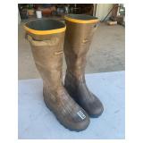 Lacross rubber boots 10/11