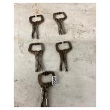 5- vise grip clamp pliers