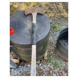 Dual bit axe