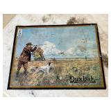 Duxback tin sign