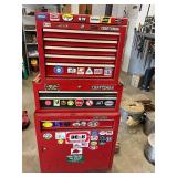 Craftsman tool box loaded with tools