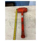 Large dead blow hammer
