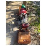 Assorted gas cans and sprayers