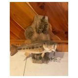 Bass fish mount