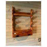 Cedar gun rack