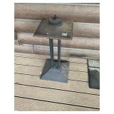 Tiki torch table stand